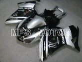 Kawasaki NINJA ZX14R 2006-2011 Injection ABS Fairing - Monster - Black Silver - MFS6101